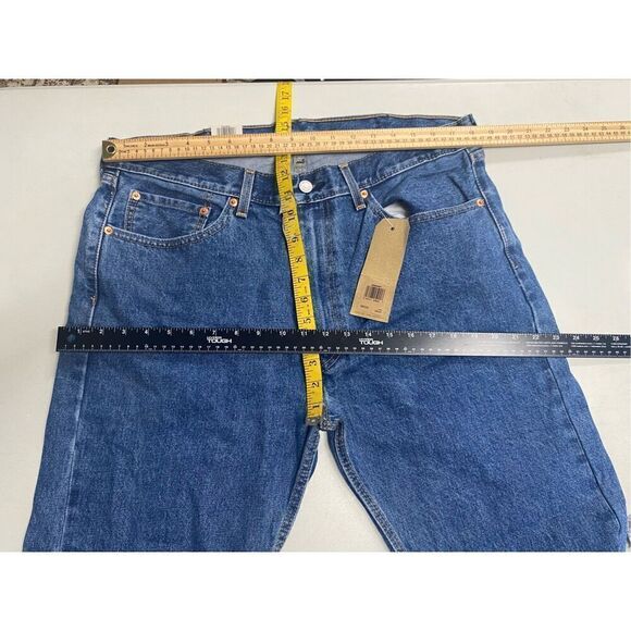 LEVI’S 505 Men’s Jeans 38X32 (36X31) New With Tags Blue‎ SEE DESCRIPTION - Picture 4 of 12